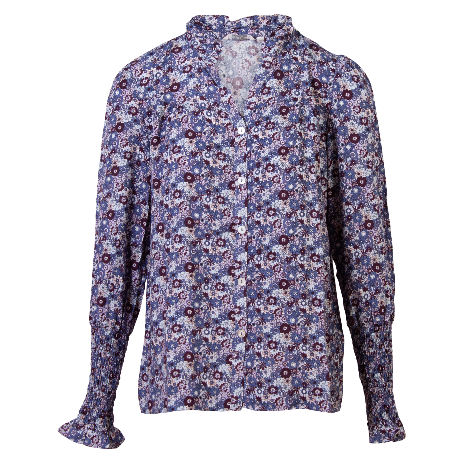 Elegant Bluse med Blomsterprint – Uundgåelig Stil!
