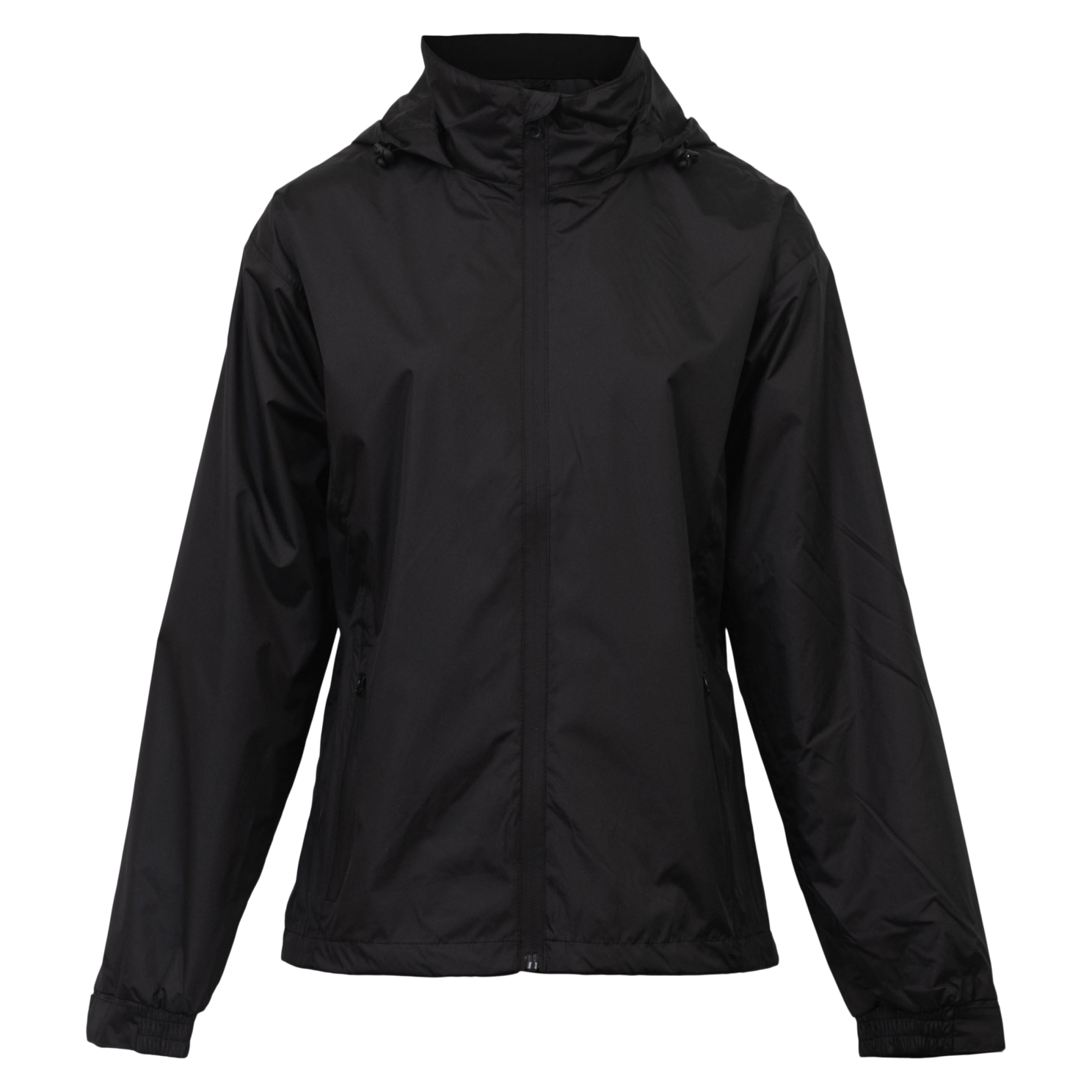 Steenholt Fjord Unisex Regnjakke Black   i Store Plus Size Størrelser
