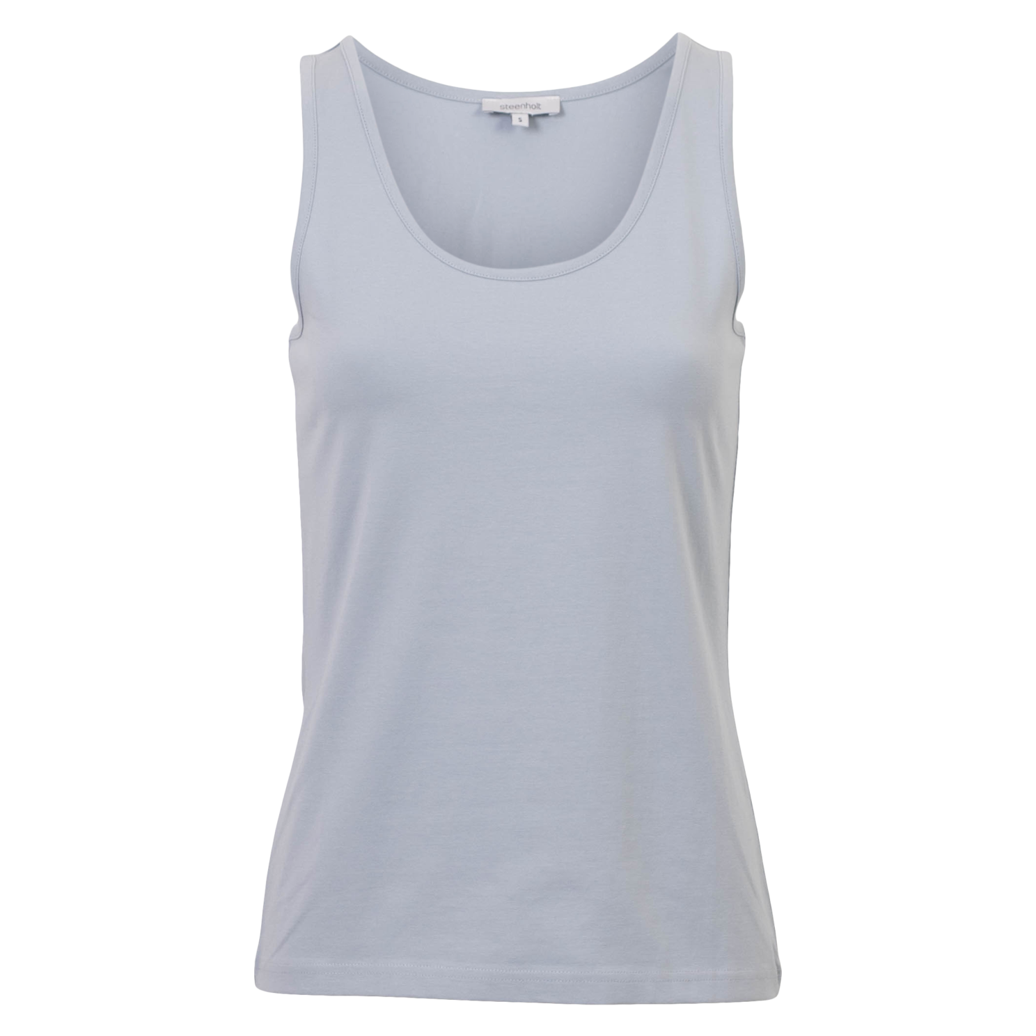 Steenholt Harmony Dame Tanktop Niagara Mist   i Store Plus Size Størrelser