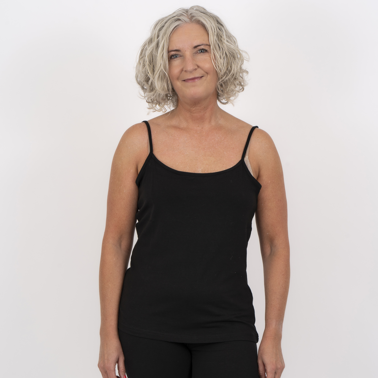 Steenholt Harmony Plus Top - Elegant Sort Komfort til Damer