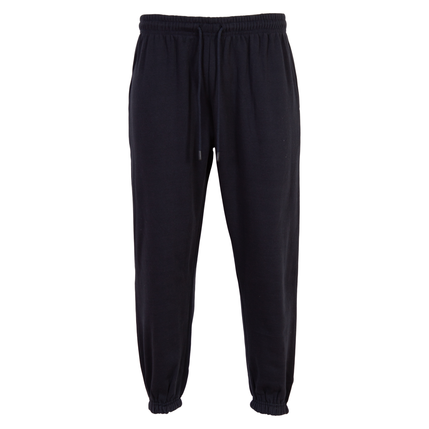 Komfortable Mørkeblå Plus Size Herre Sweatpants på Udsalg
