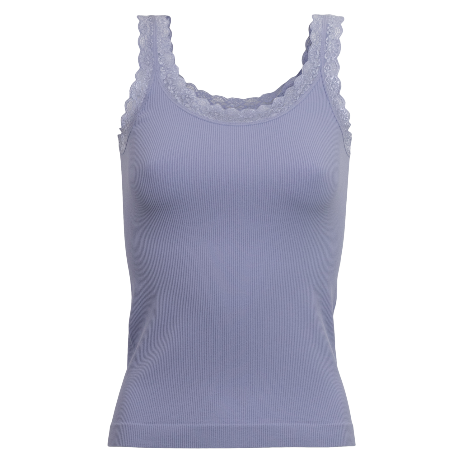 Vanting Dame Top Dream Blue       i Store Plus Size Størrelser