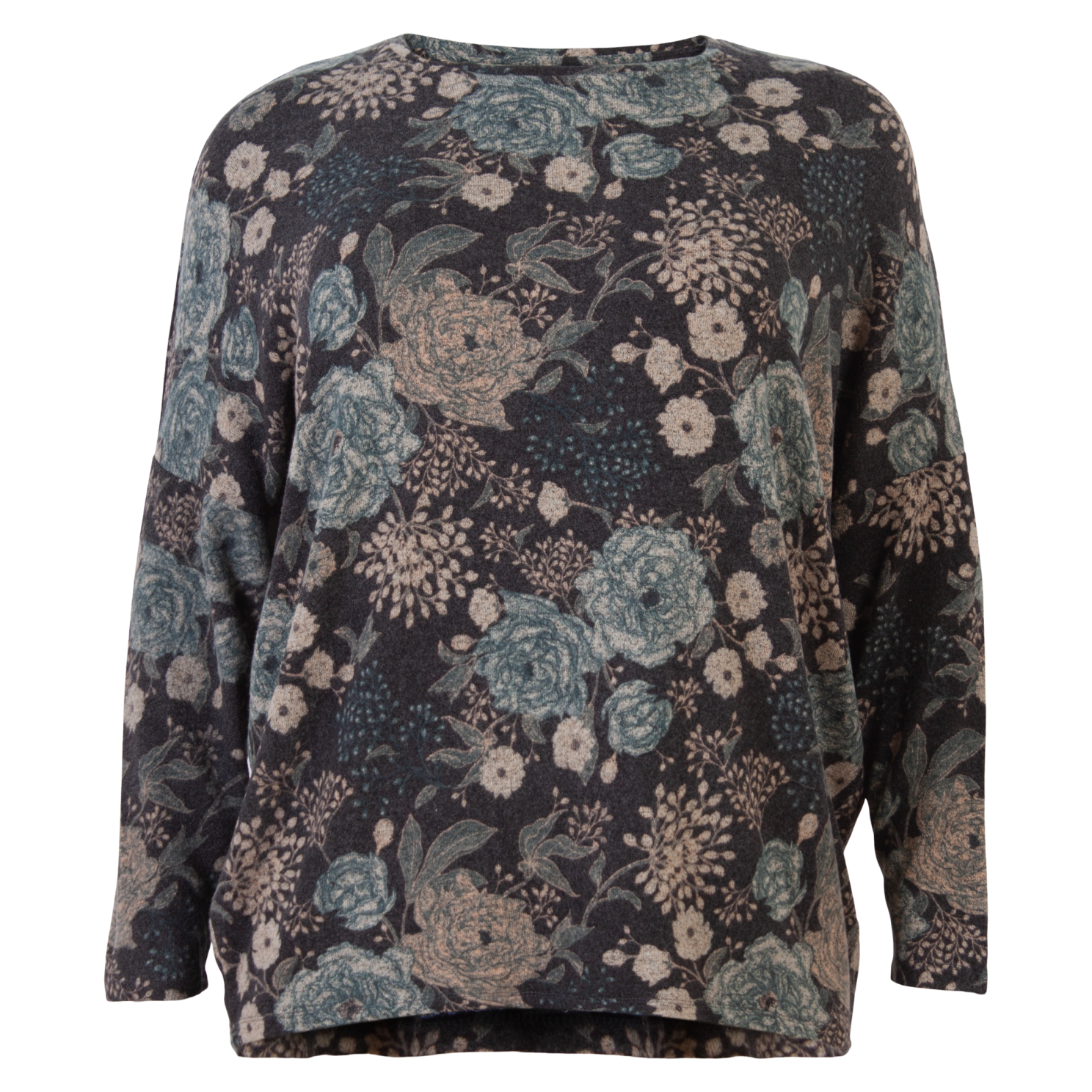 Elegant Plus Size Bluse med Blomster – Uundgåelig Stil!