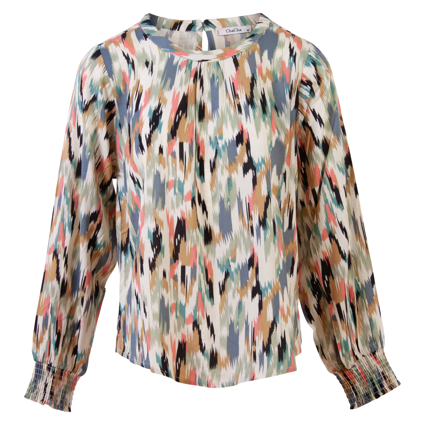 Elegant Plus Size Bluse til Dame - Pink Stil og Komfort