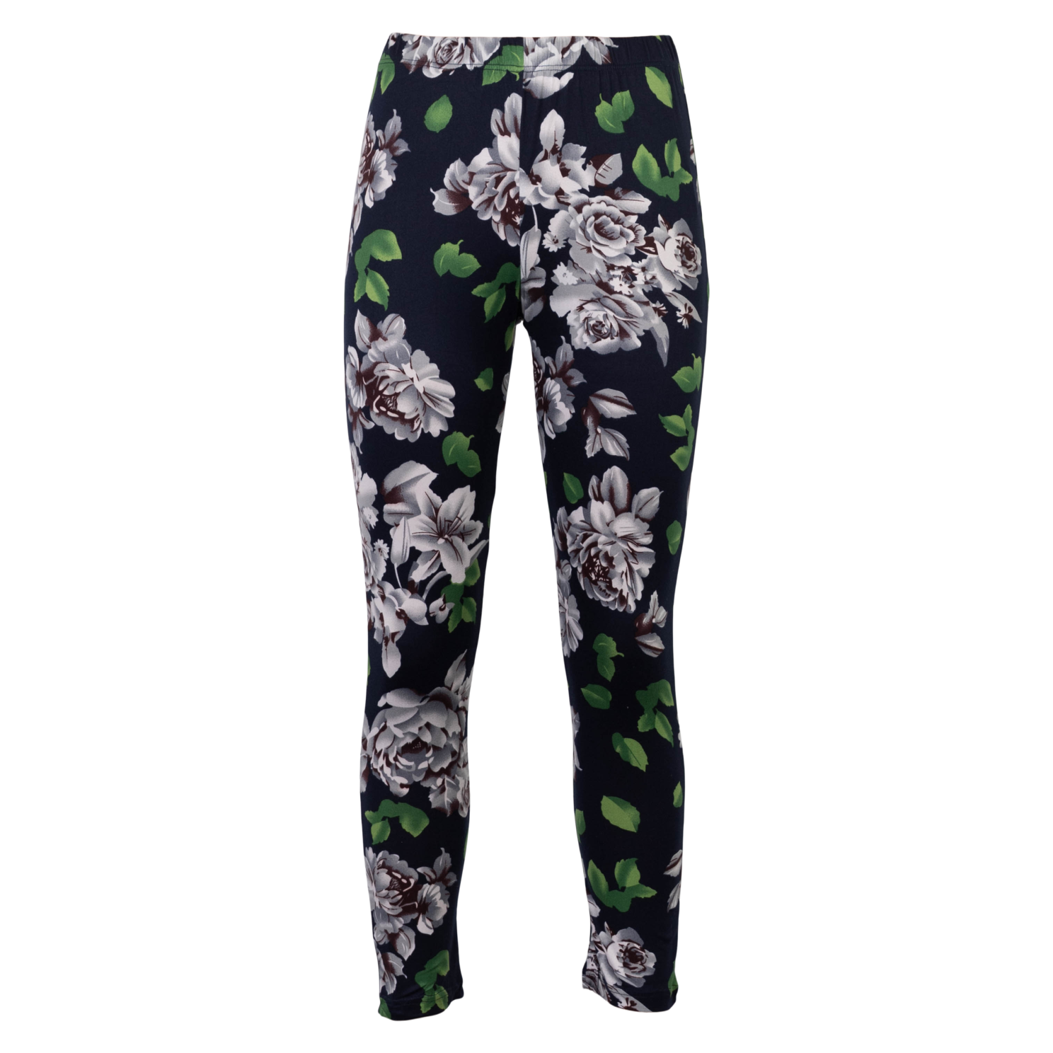 Zbyz Dame Leggings Plus Size Print         i Store Plus Size Størrelser