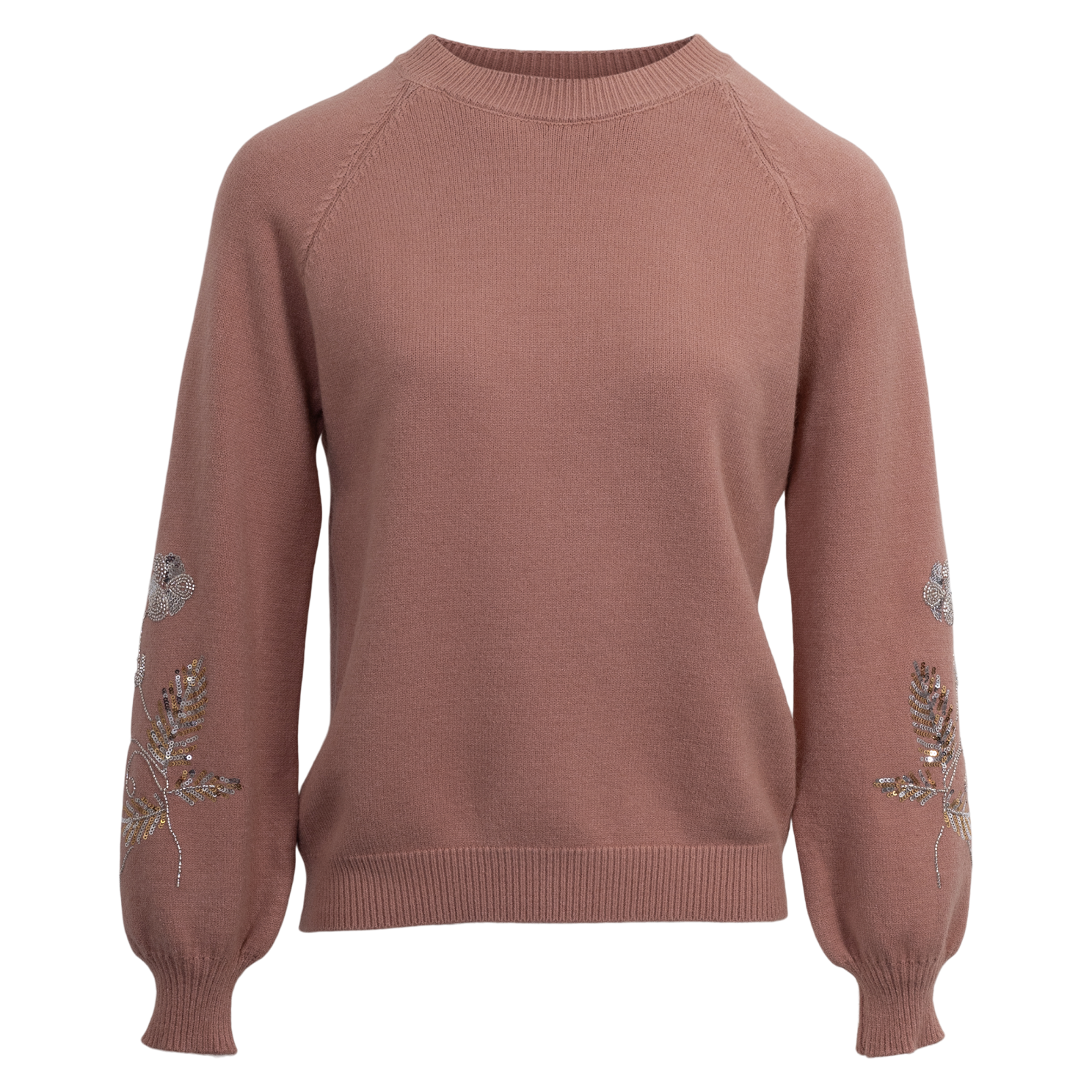 Anyway Dame Striktrøje Brown     i Store Plus Size Størrelser