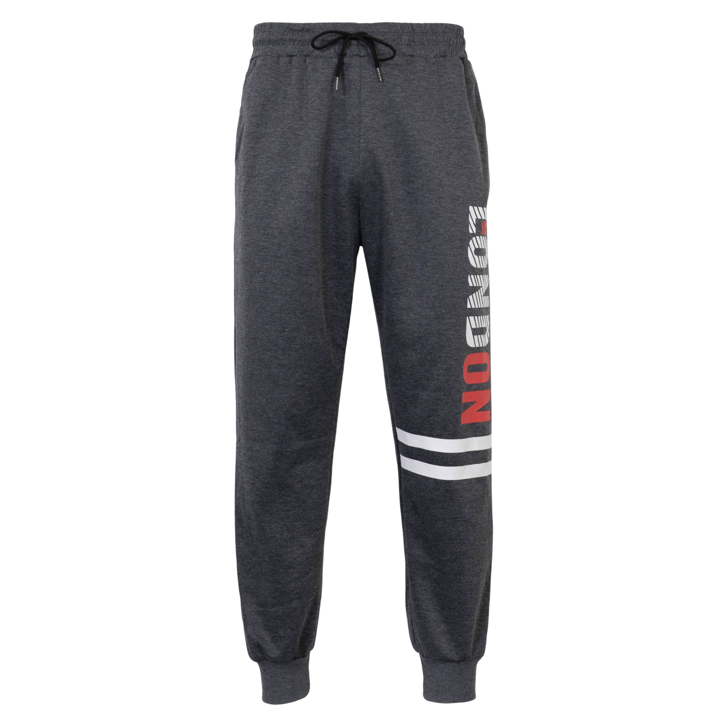 Anyway Herre Joggingbukser Grey    i Store Plus Size Størrelser