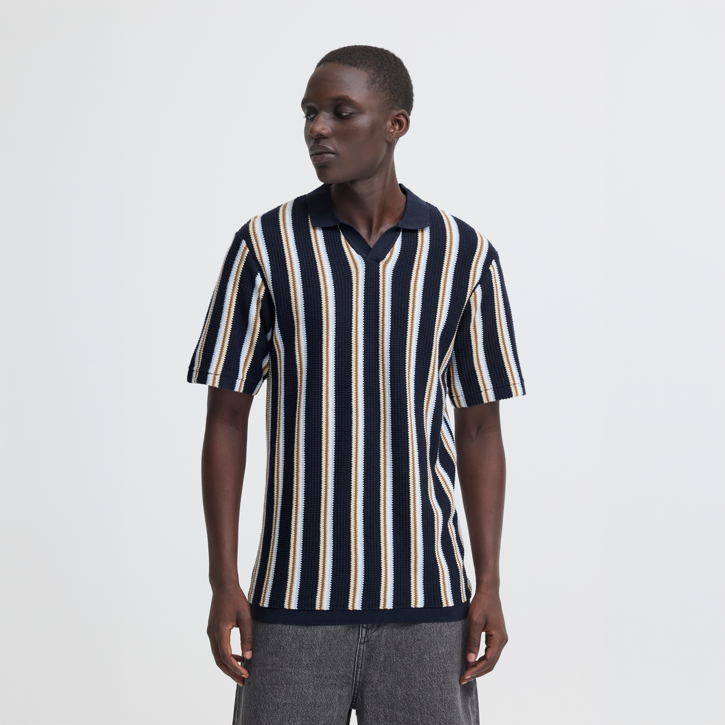 Blend Herre Polo Salute   i Store Plus Size Størrelser