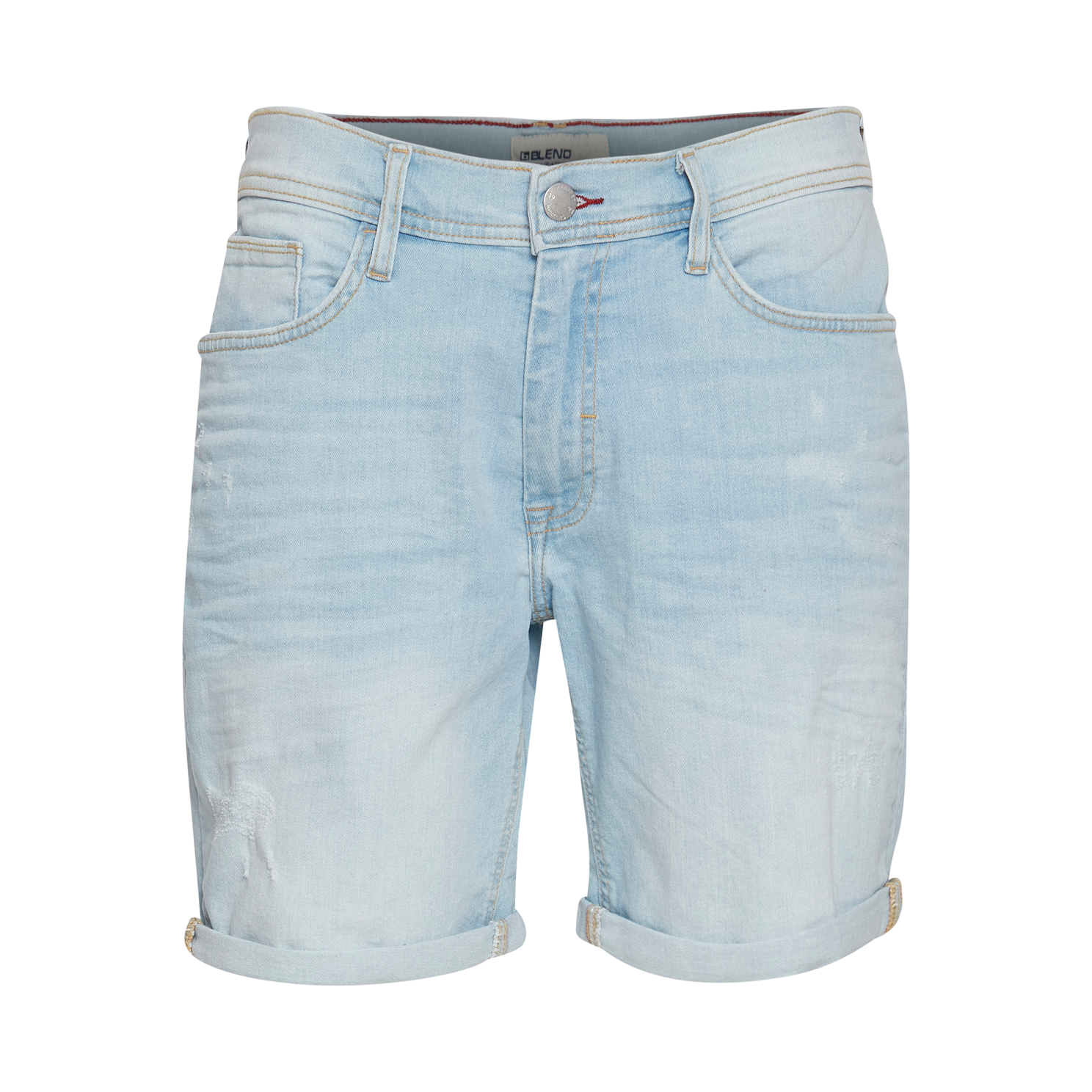 Blend Herre Shorts Denim Light Blue    i Store Plus Size Størrelser