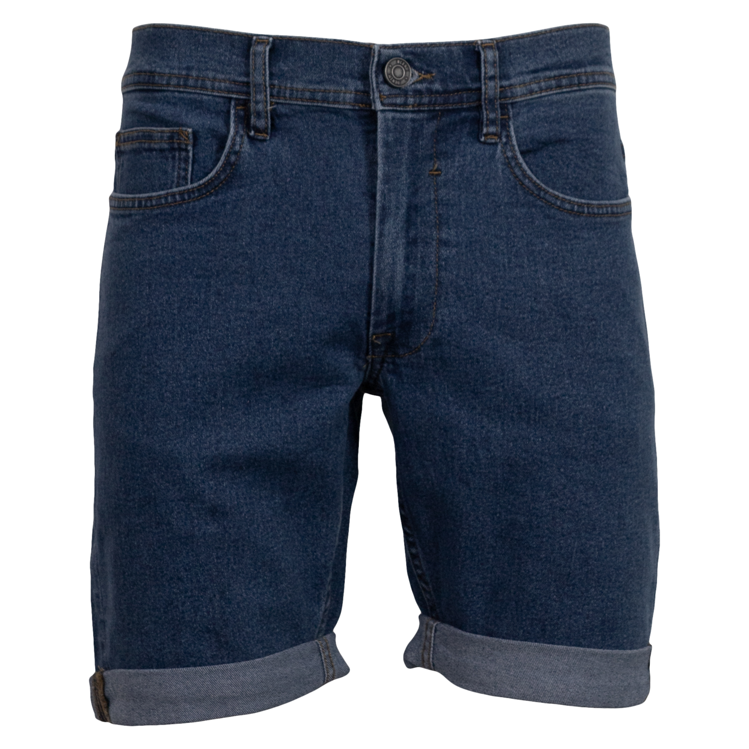 Blend Herre Shorts Denim Middle Blue   i Store Plus Size Størrelser