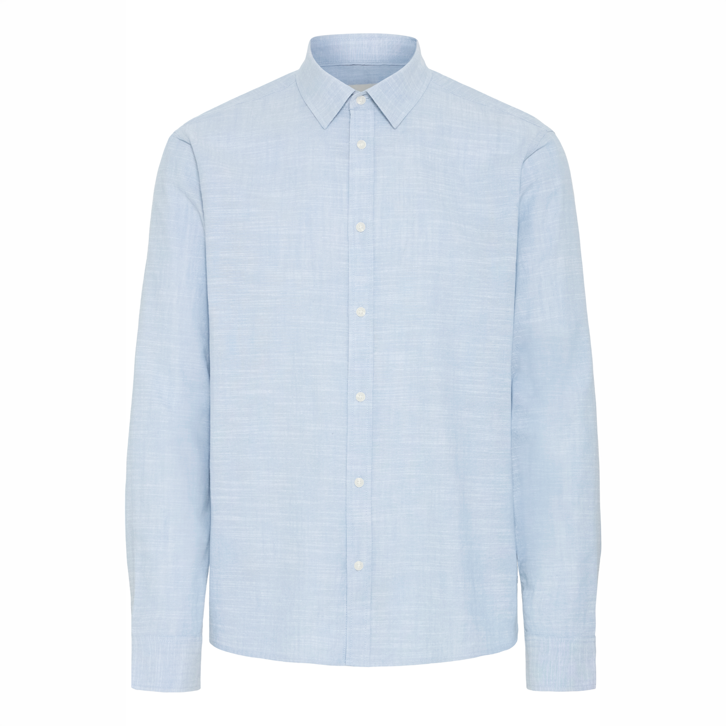 Blend Herre Skjorte Faded Denim    i Store Plus Size Størrelser