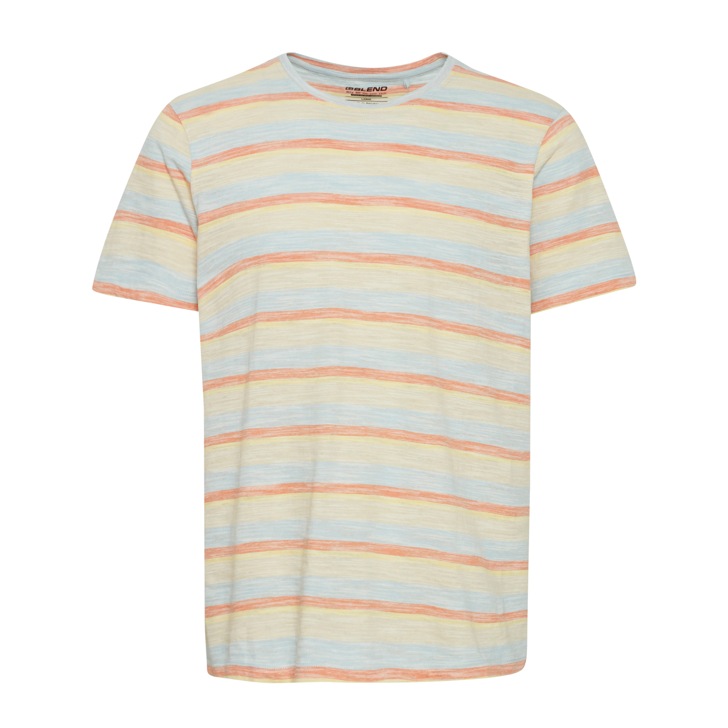 Blend Herre T-shirt i Nebulas Blue – Plus Size Tilbud