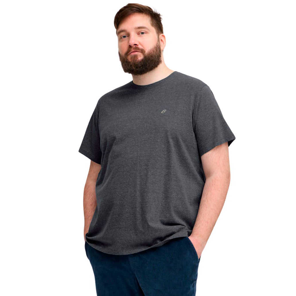 Blend Herre T-shirt Plus Size – Sort til Udsalg!
