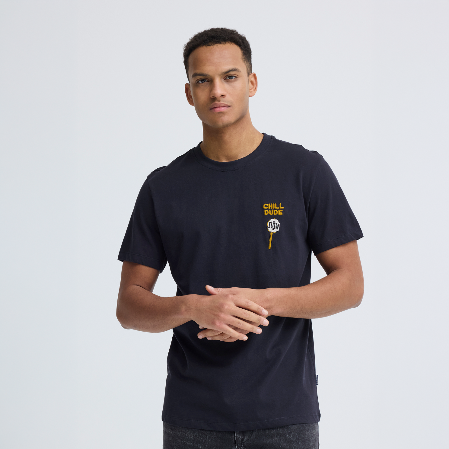Blend Kameron Herre -shirt Salute i Store Plus Size Størrelser