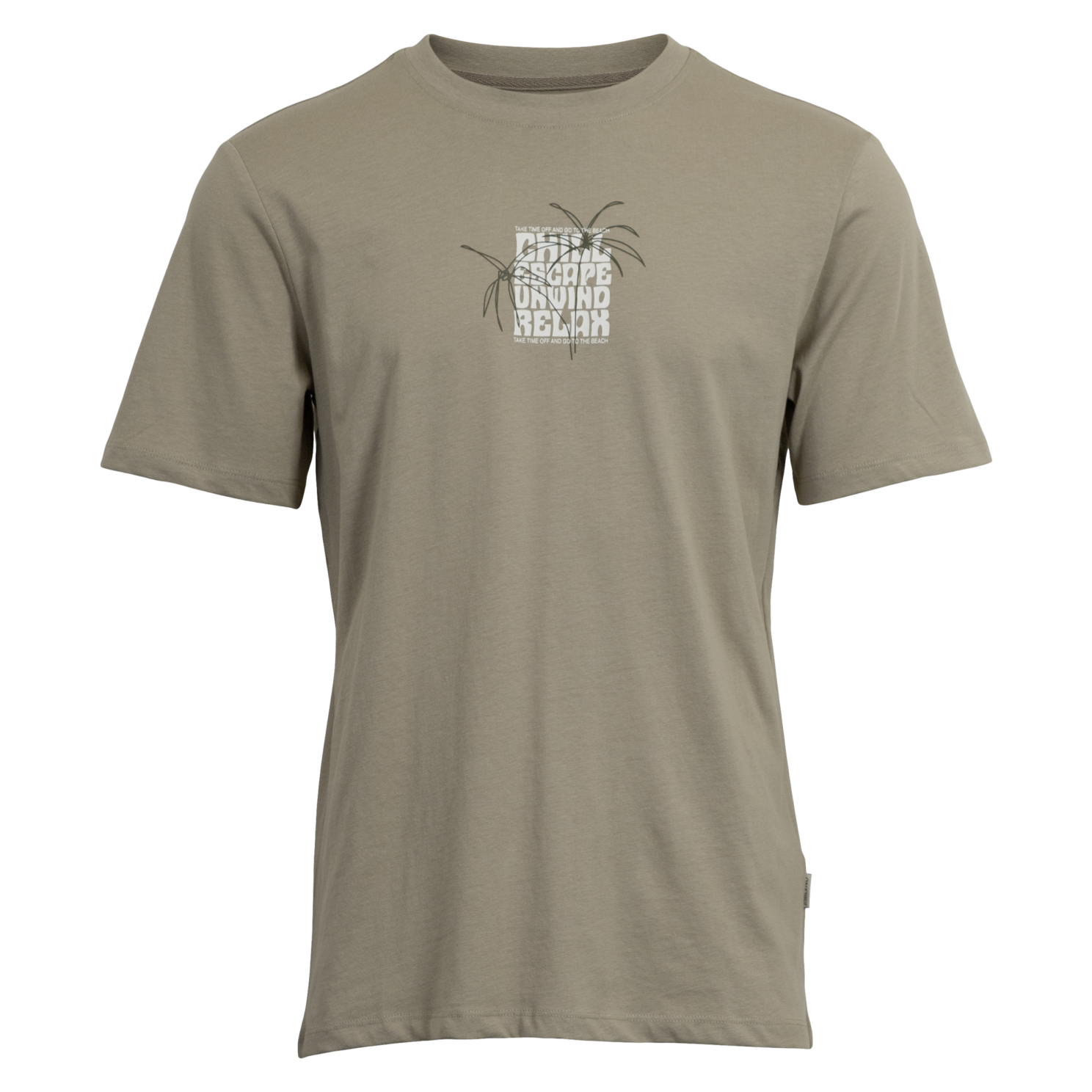 Blend Kennedy Herre  -shirt Crockery   i Store Plus Size Størrelser