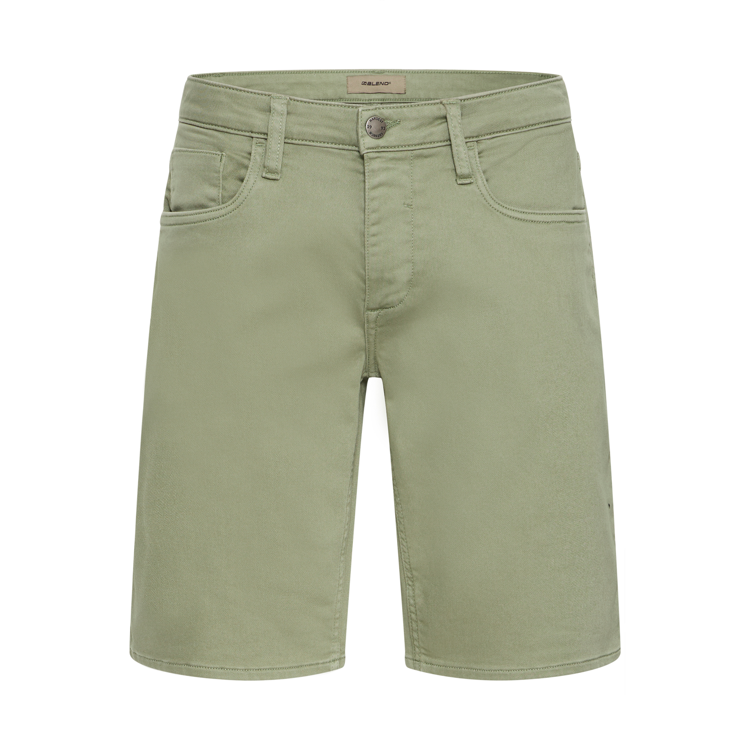 Blend Lizzard Herre Shorts Oil Green   i Store Plus Size Størrelser