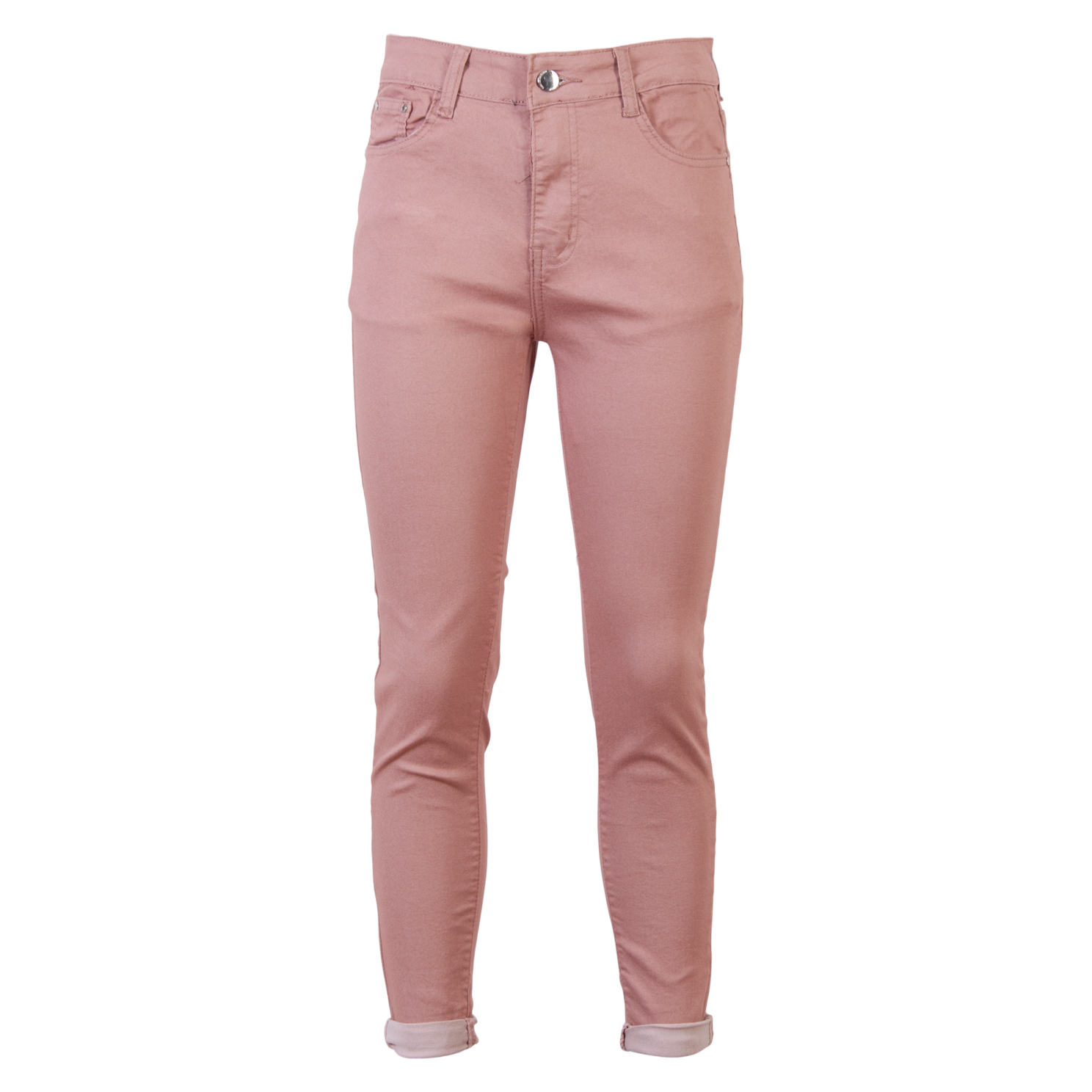 Stilfulde Rosa Plus Size Jeans til Dame - Komfort & Elegance