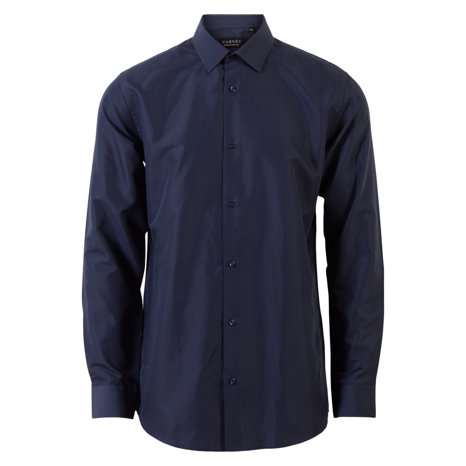Carnét Jaxon Herreskjorte Navy – Plus Size Tilbud!