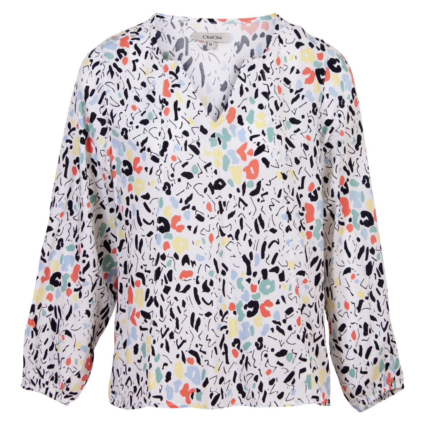 Chacha Hvid Plus Size Bluse – Tilbud til Black Friday!