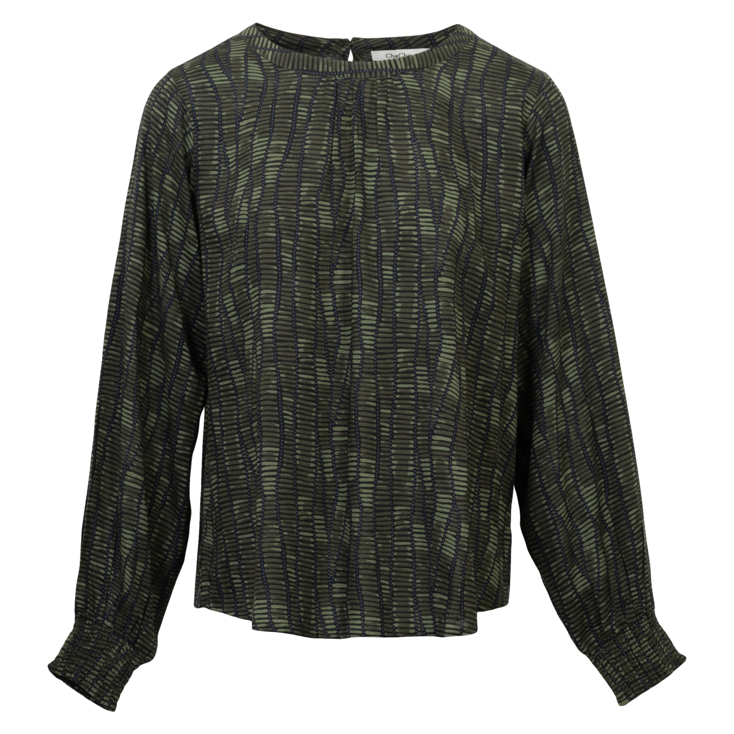 Chacha Khaki Bluse - Uundgåeligt Tilbud til Garderoben!