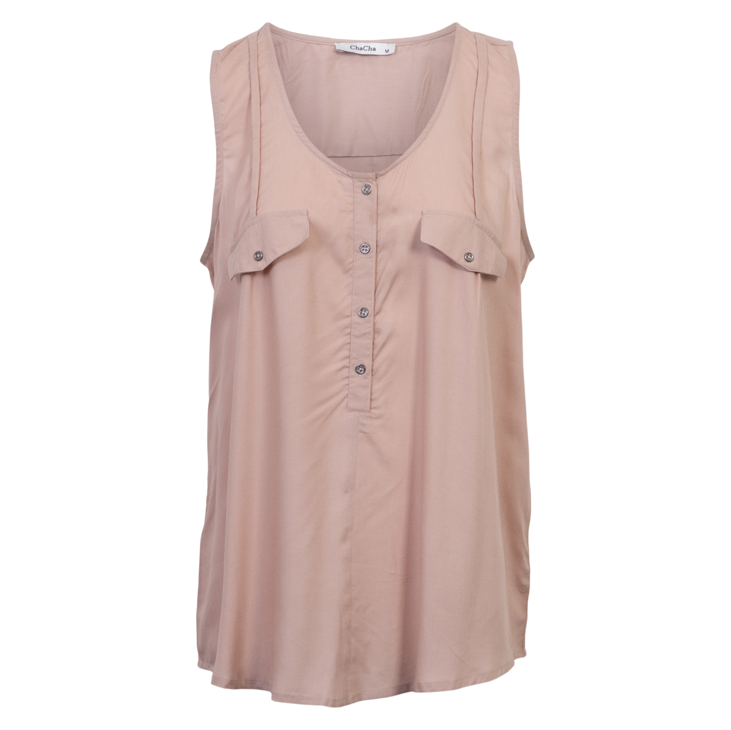 Elegant Plus Size Top i Rose – Fantastisk Tilbud!