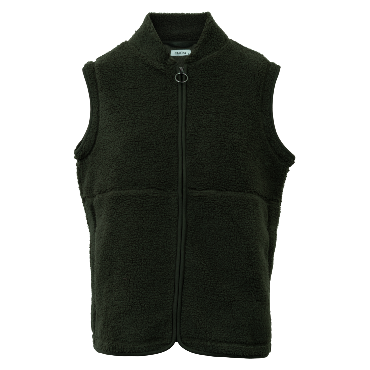 Chacha Onyx Dame Vest Forest Night   i Store Plus Size Størrelser