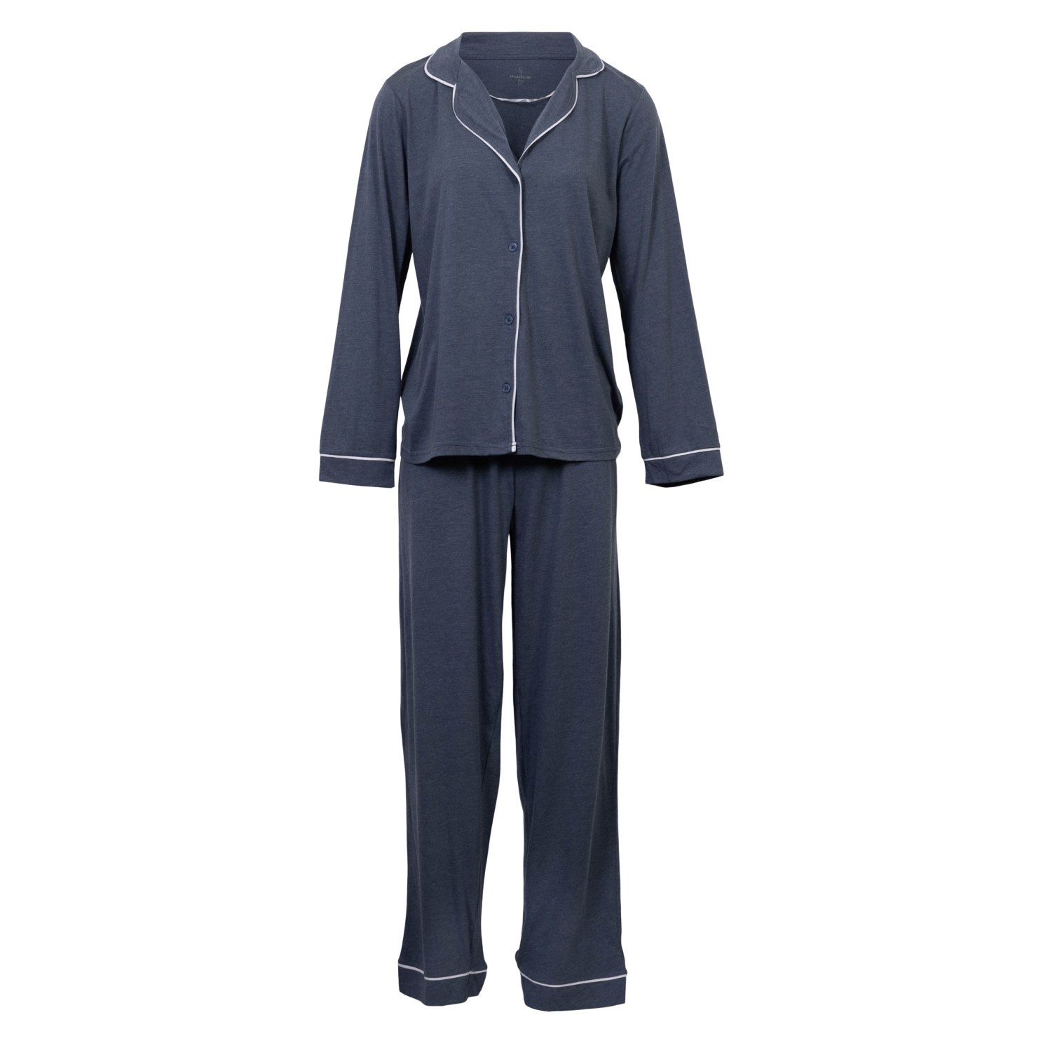 Crossbow Plus Size Nattøjssæt – Vintage Indigo Elegance