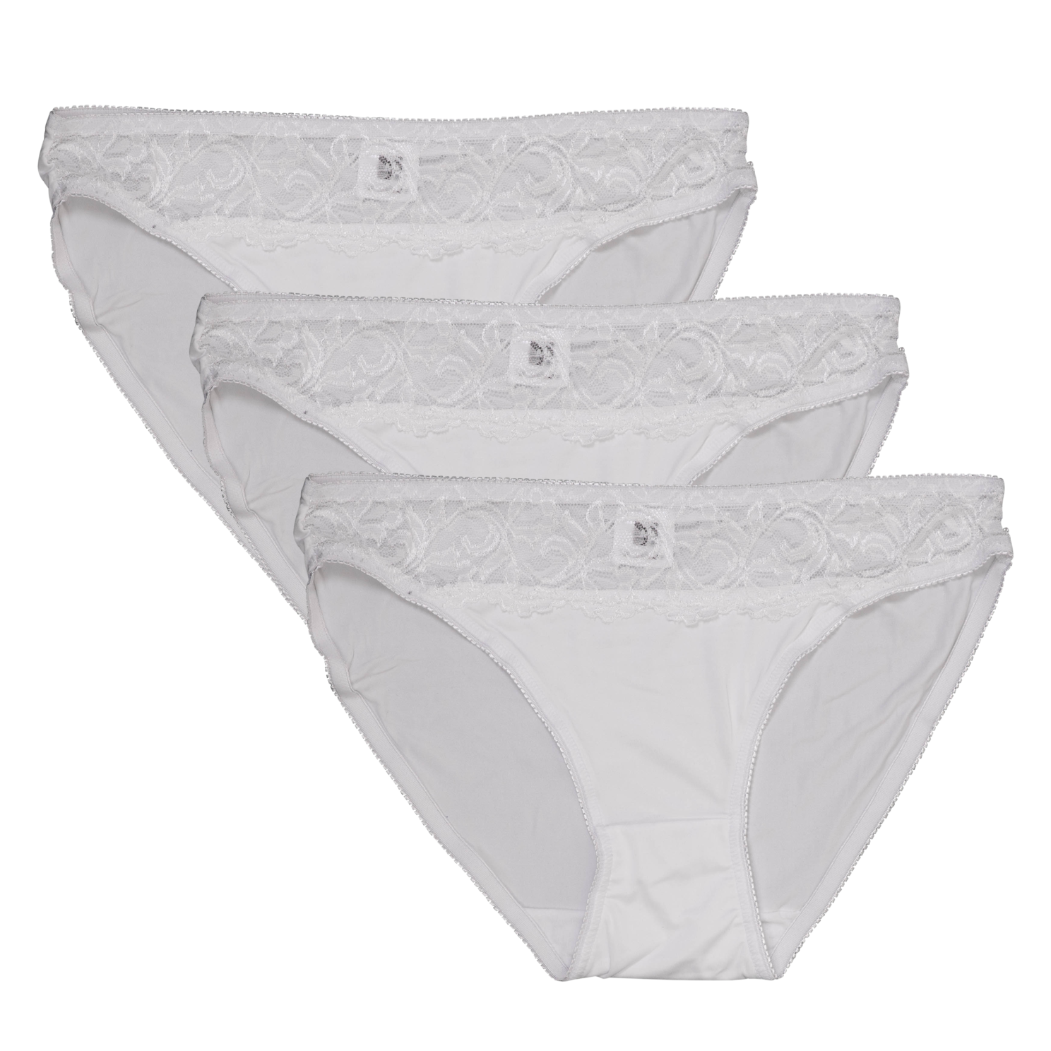 Crossbow Dame Trusser    Stretch Hvid   i Store Plus Size Størrelser