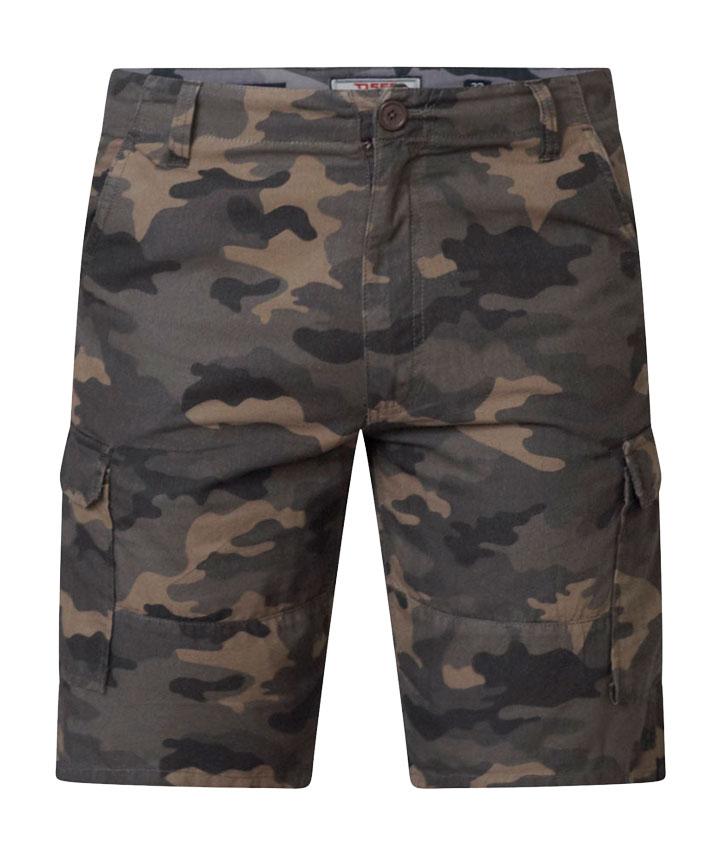 D5555 Herre Camouflage Shorts – Plus Size Tilbud!