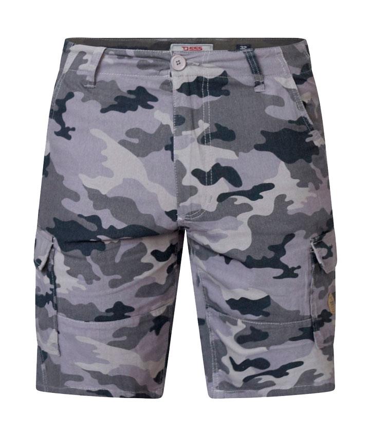 D5555 Herre Camouflage Shorts – Plus Size Tilbud!