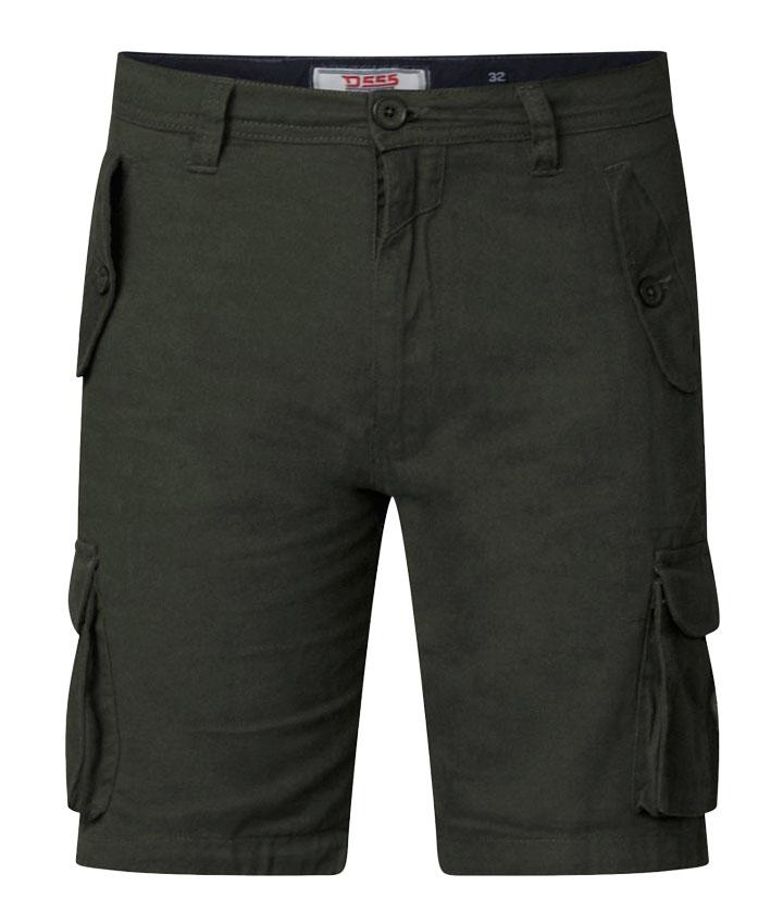 D5555 Plus Size Khaki Shorts til Mænd - Komfort og Stil!