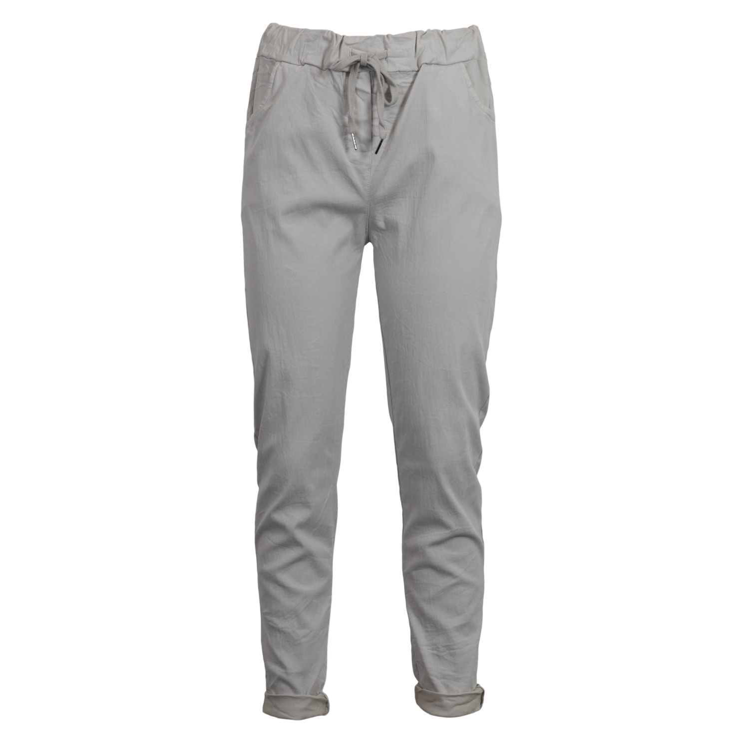 Dame Bukser Beige     i Store Plus Size Størrelser