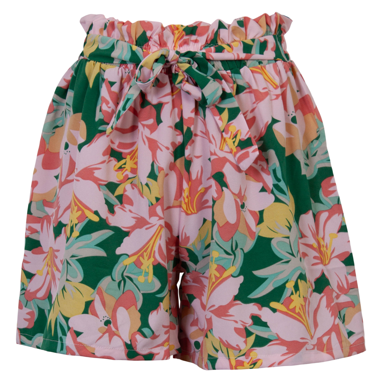 Dame Shorts Grøn i Store Plus Size Størrelser