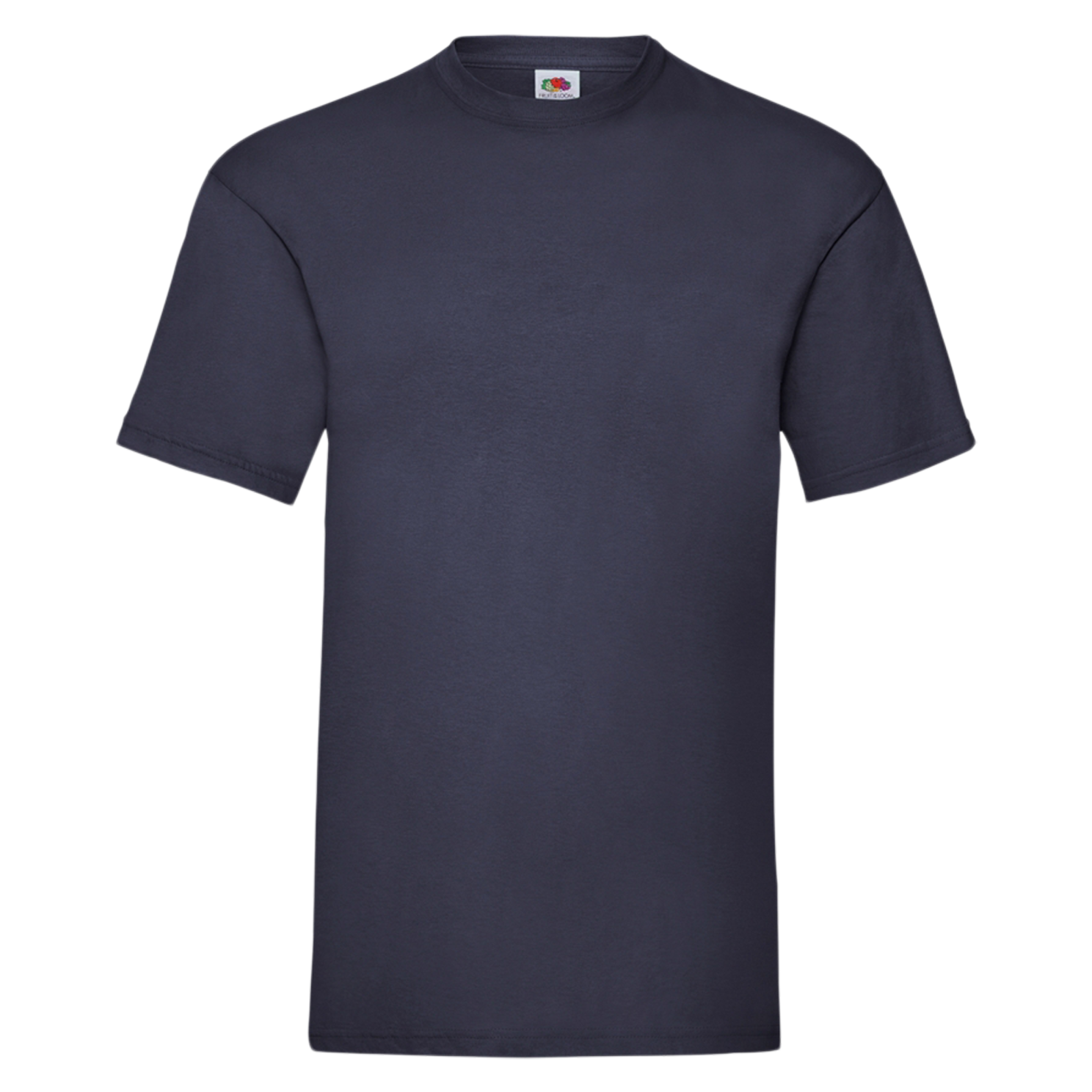 Frugten af Loom Unisex T-shirt – Navy Tilbud!
