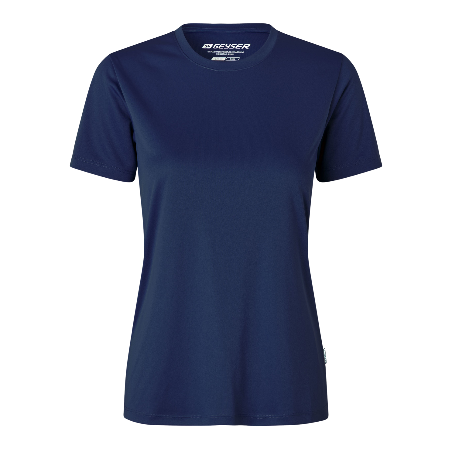 Geyser Dame Trænings T-shirt – Navy Tilbud!