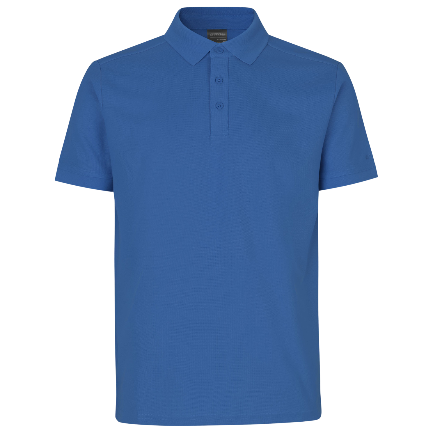 Geyser Herre Polo i Kongeblå – Plus Size Tilbud!