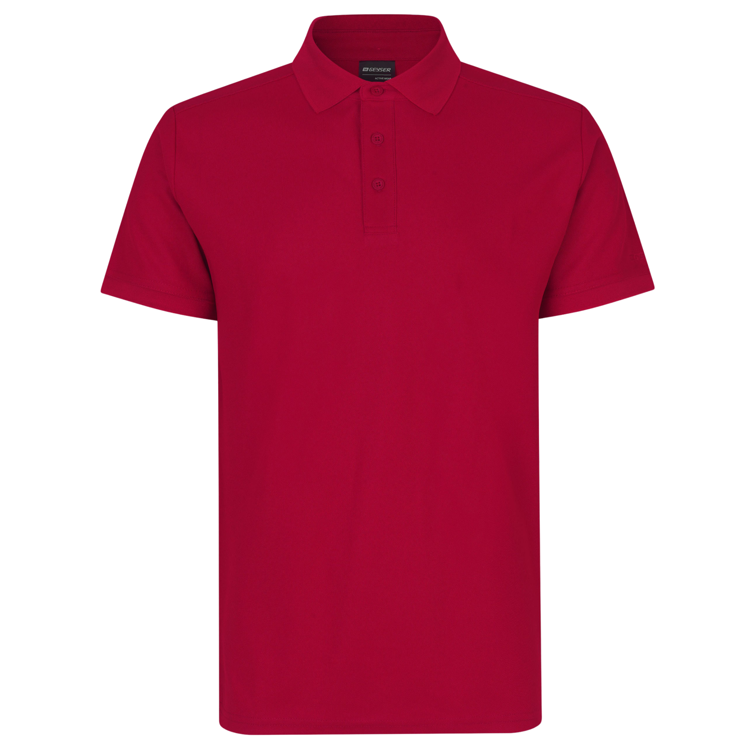 Geyser Herre Polo i Rød – Plus Size Tilbud!