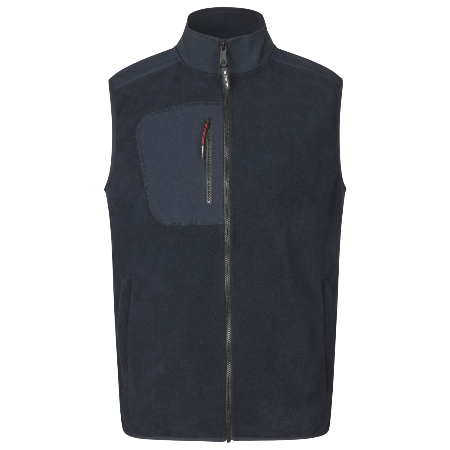 Stilfuld Navy Fleece Vest til Mænd – Komfort og Elegance