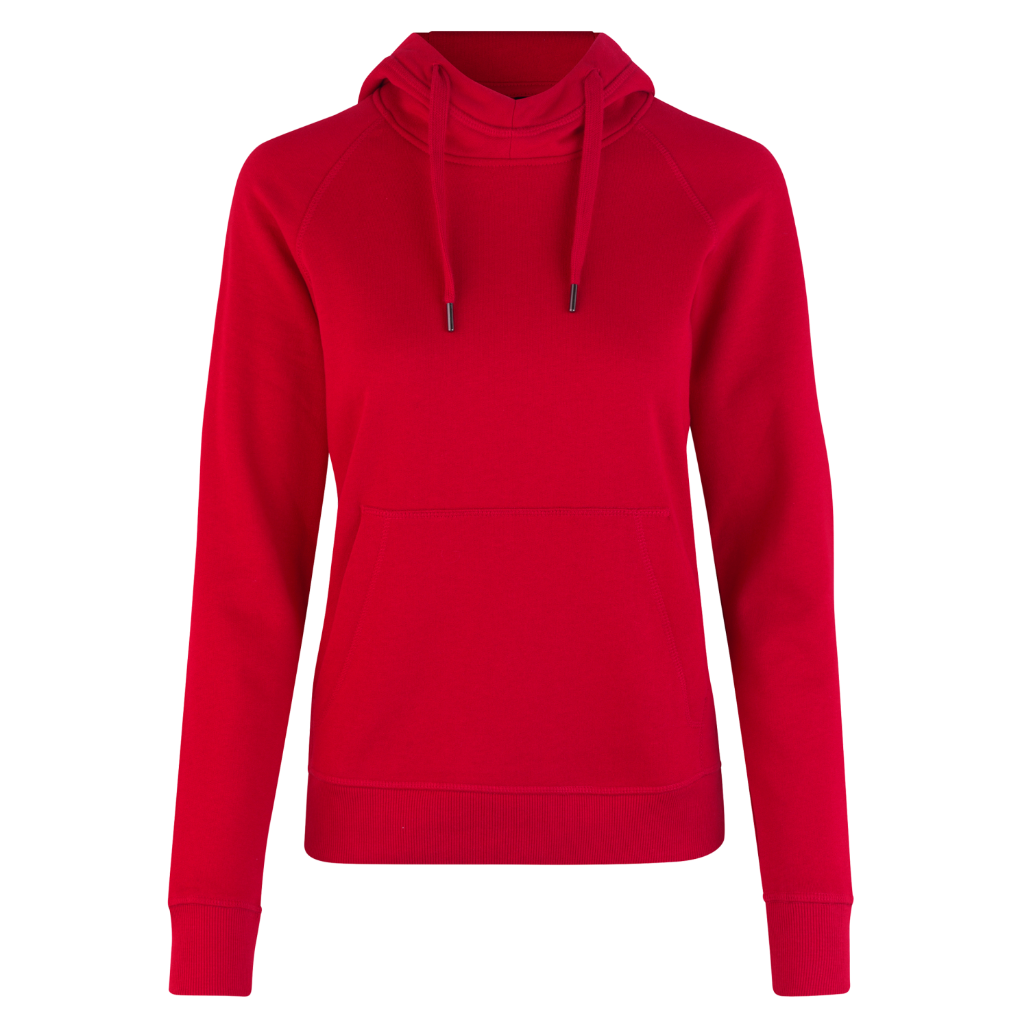 ID Core Hættetrøje til Dame i Rød – Plus Size Tilbud!