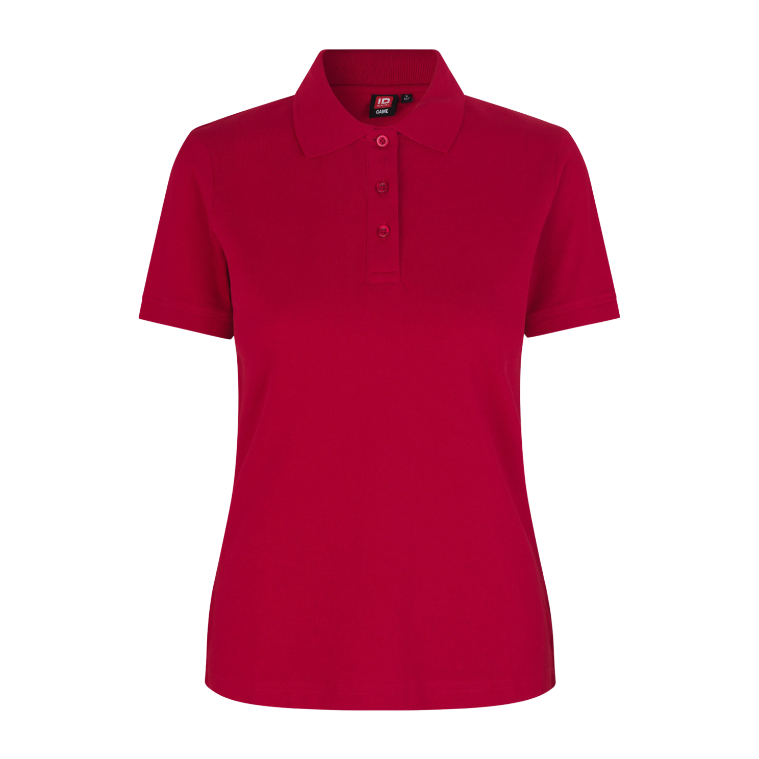 Klassisk Rød Plus Size Polo til Kvinder – Uundgåelig Stil!