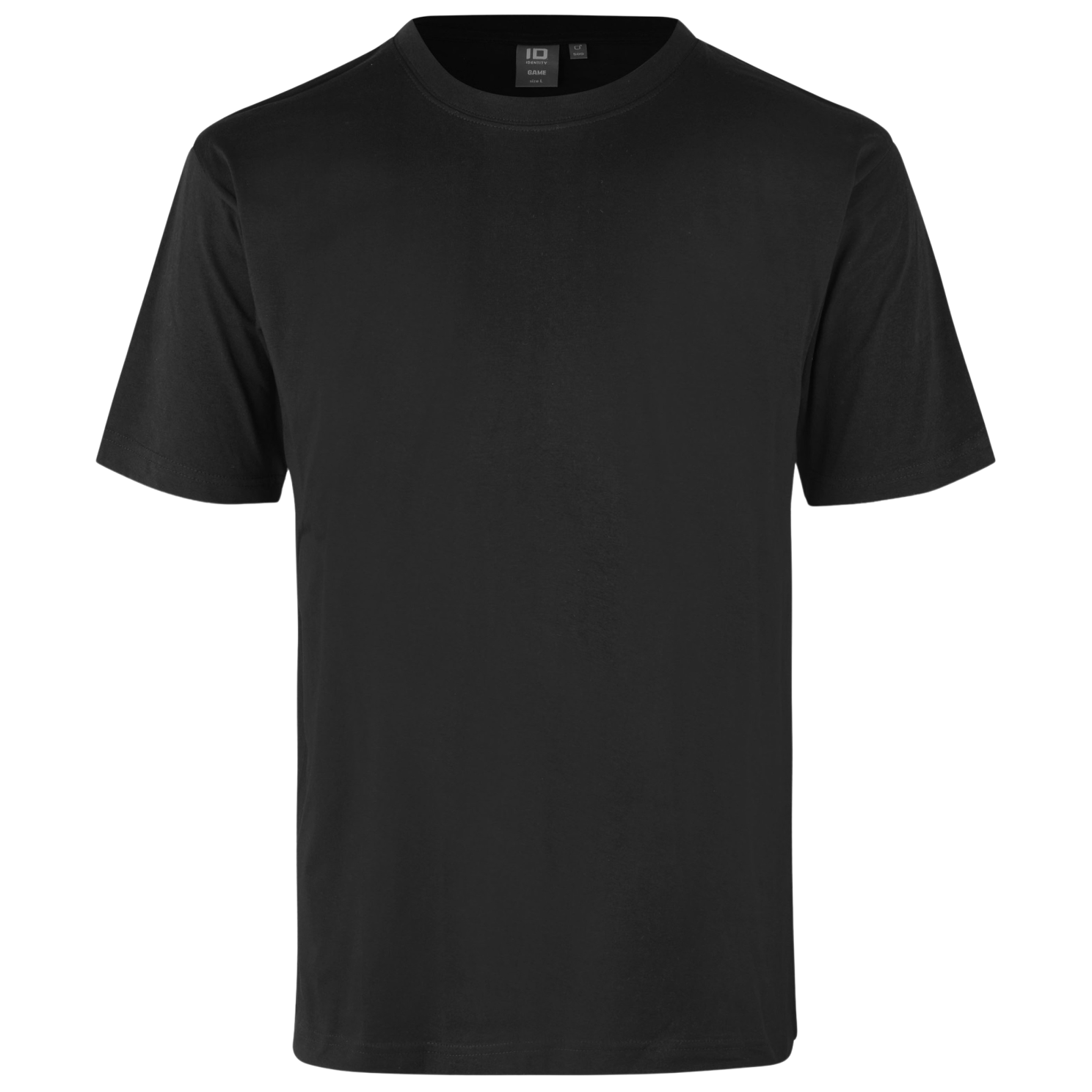 ID Game Herre T-shirt – Sort Plus Size til Enhver Anledning