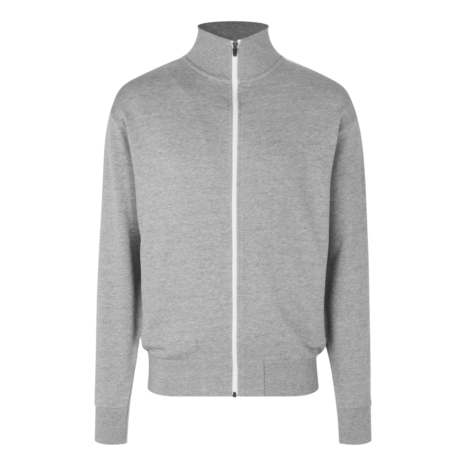 Grå Melange Herre Cardigan – Plus Size Tilbud!