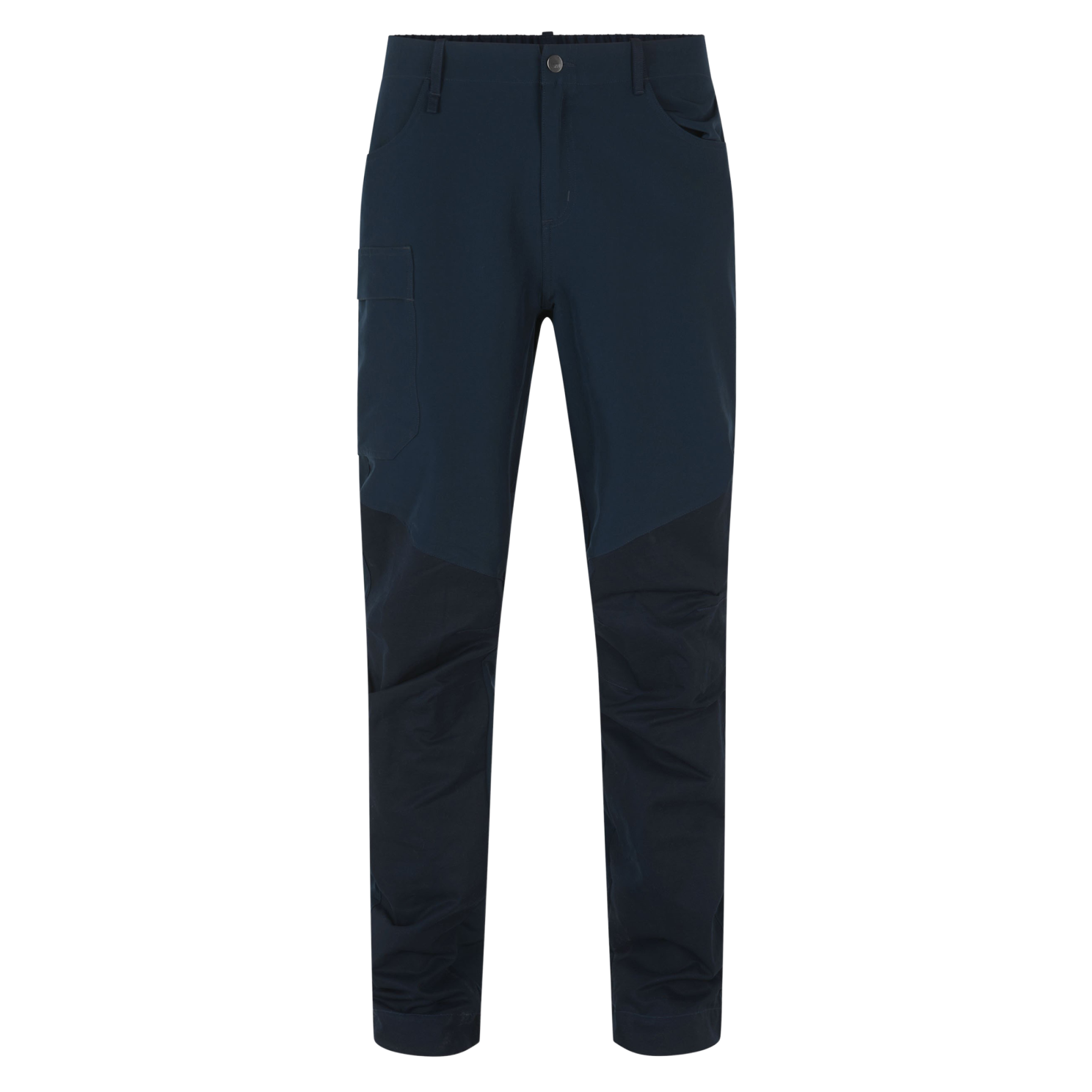 Komfortable Plus Size Herre Outdoorbukser - Navy Udsalg!