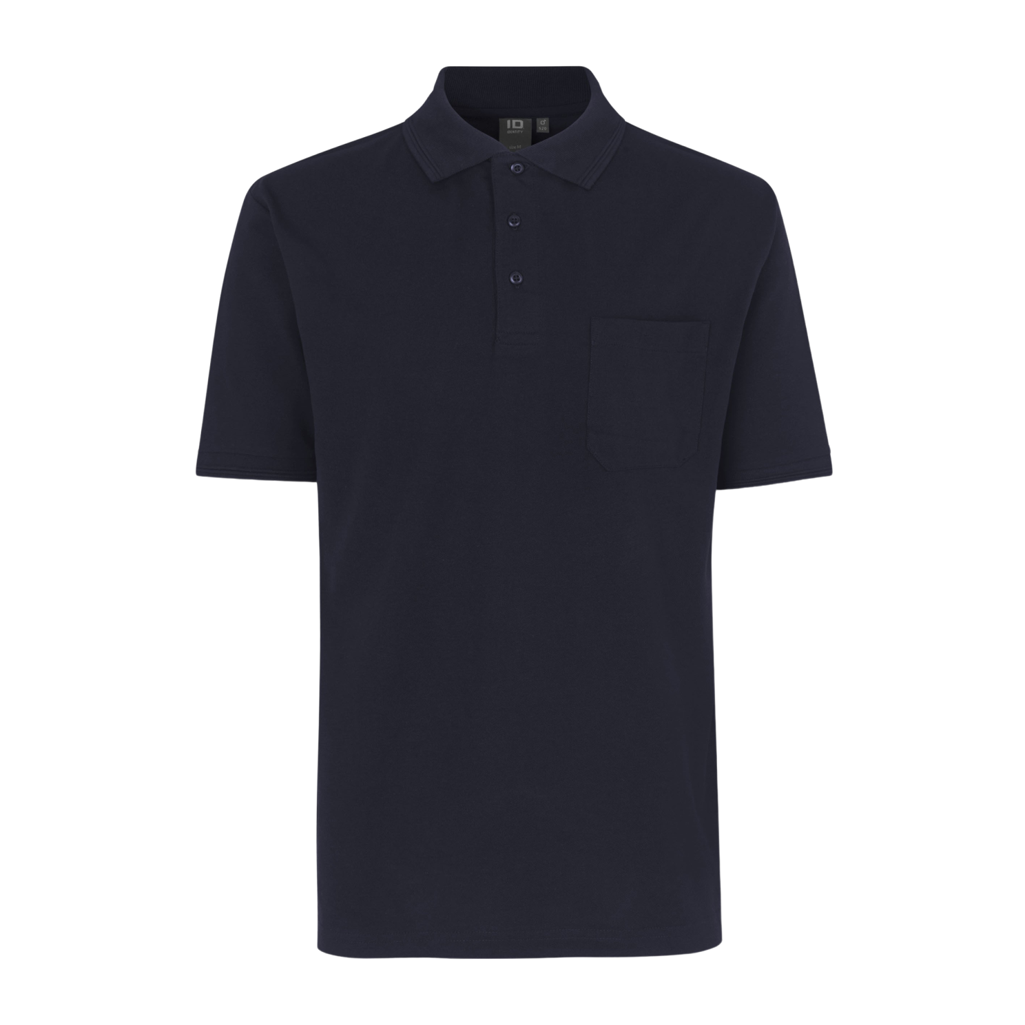 Klassisk Navy Polo til Mænd – Plus Size til Hverdag og Fest