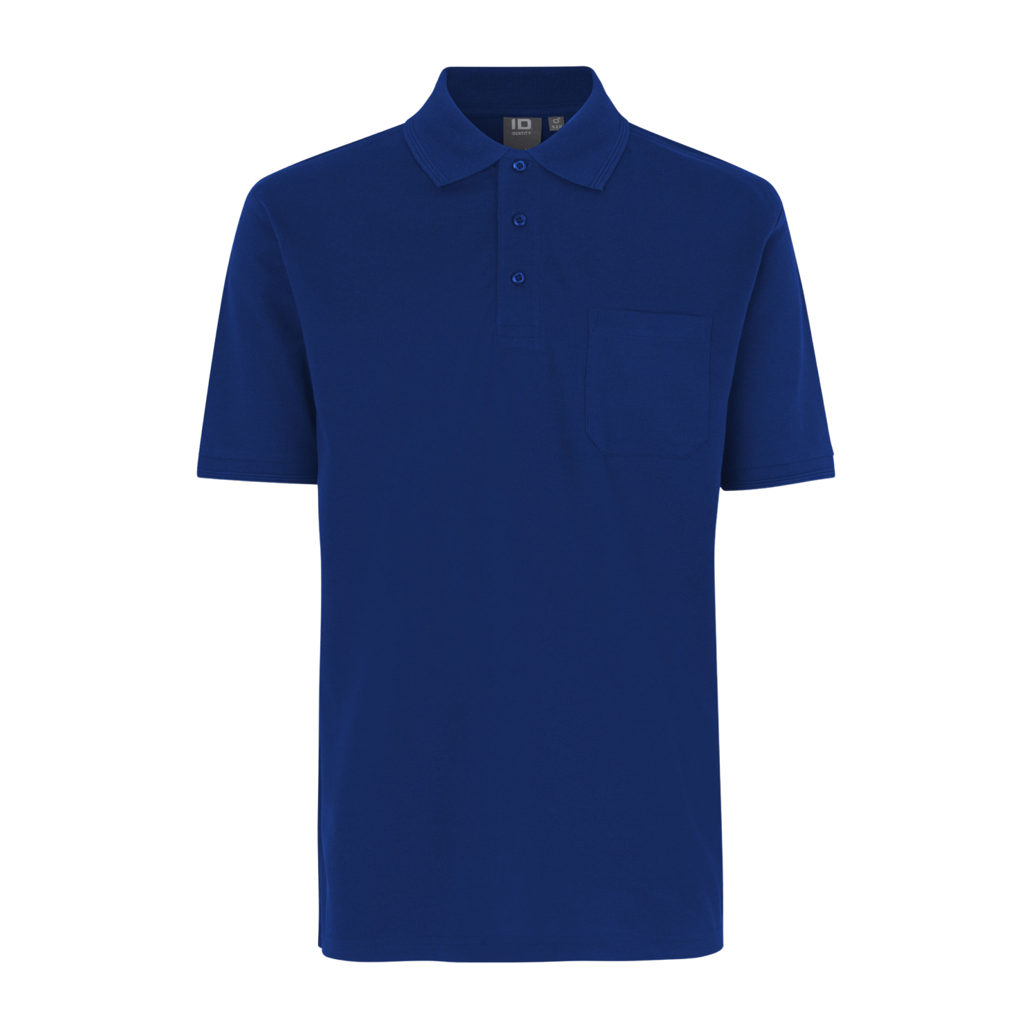 Herre Polo i Royal Blå – Plus Size Tilbud!