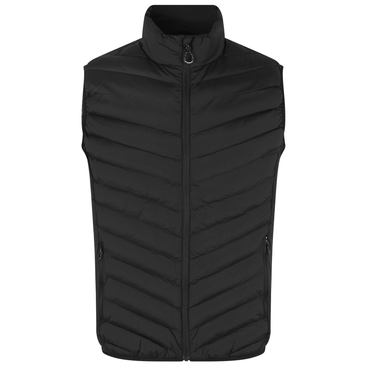 Komfortabel Plus Size Bodywarmer til Mænd - Sort Vest