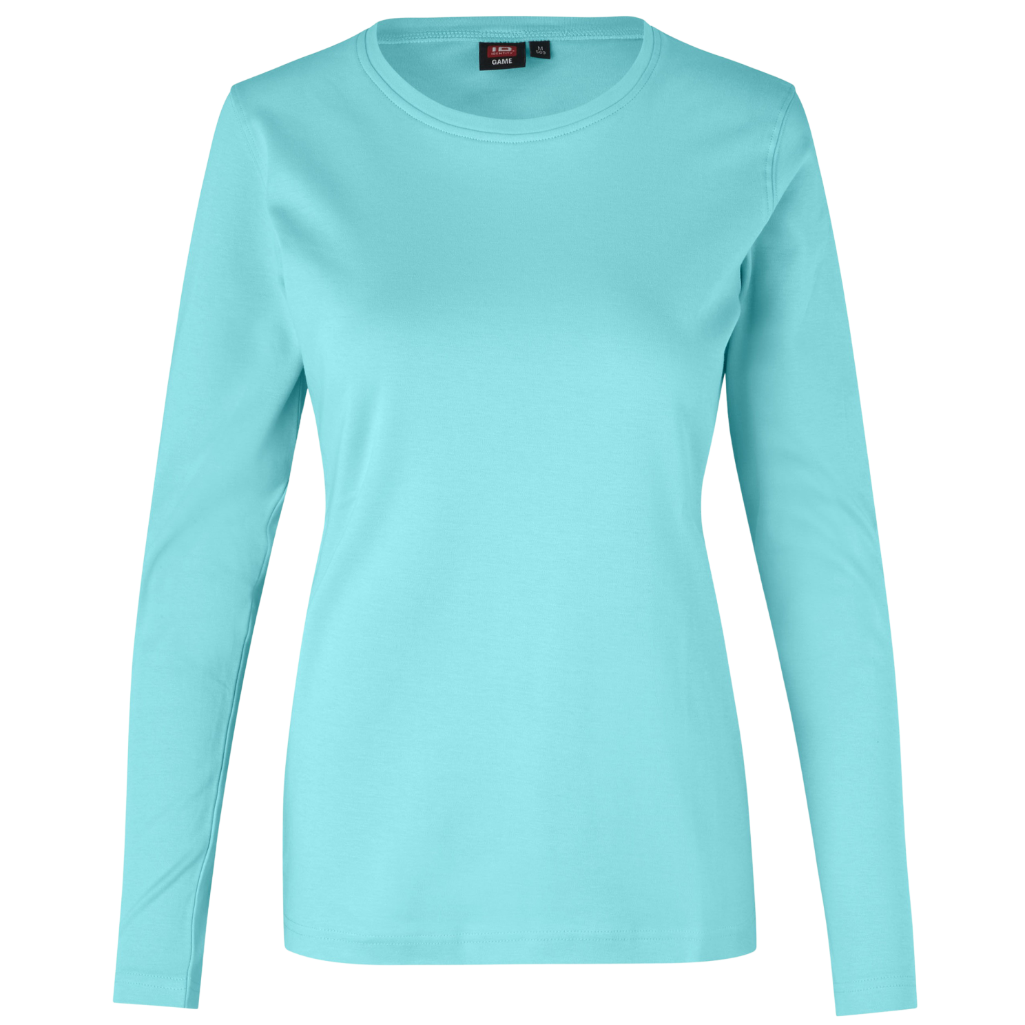 ID Interlock Langærmet T-shirt til Kvinder – Mint Tilbud