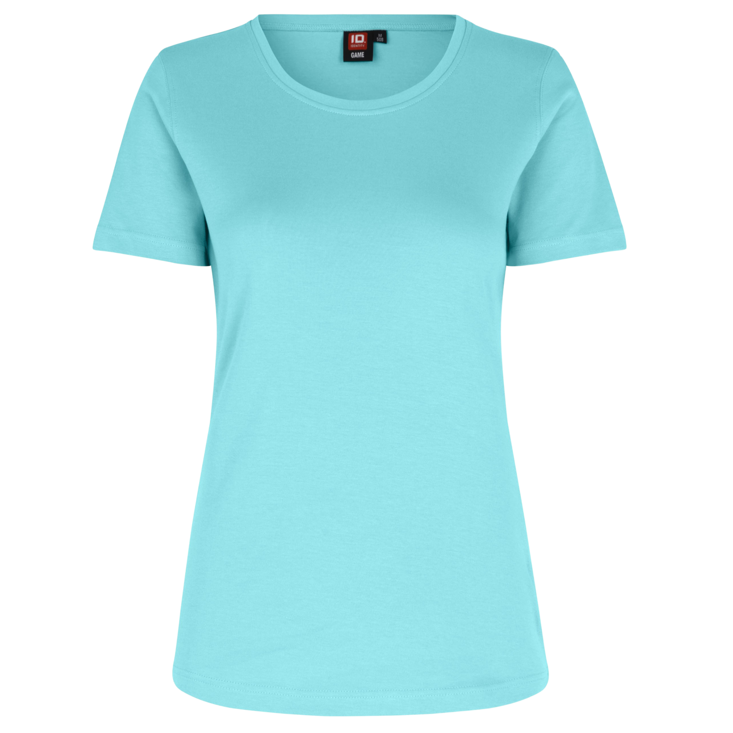 Mintfarvet Plus Size T-shirt til Damer – Fantastisk Tilbud!