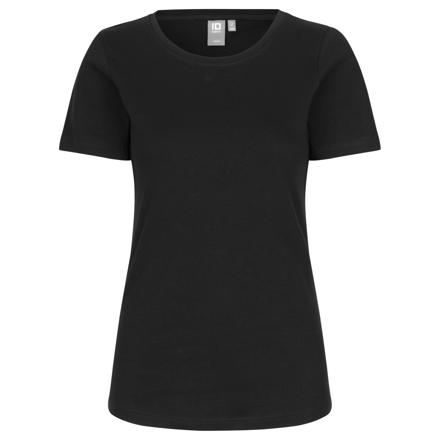 Sort Plus Size T-shirt til Dame – Fantastisk Tilbud!