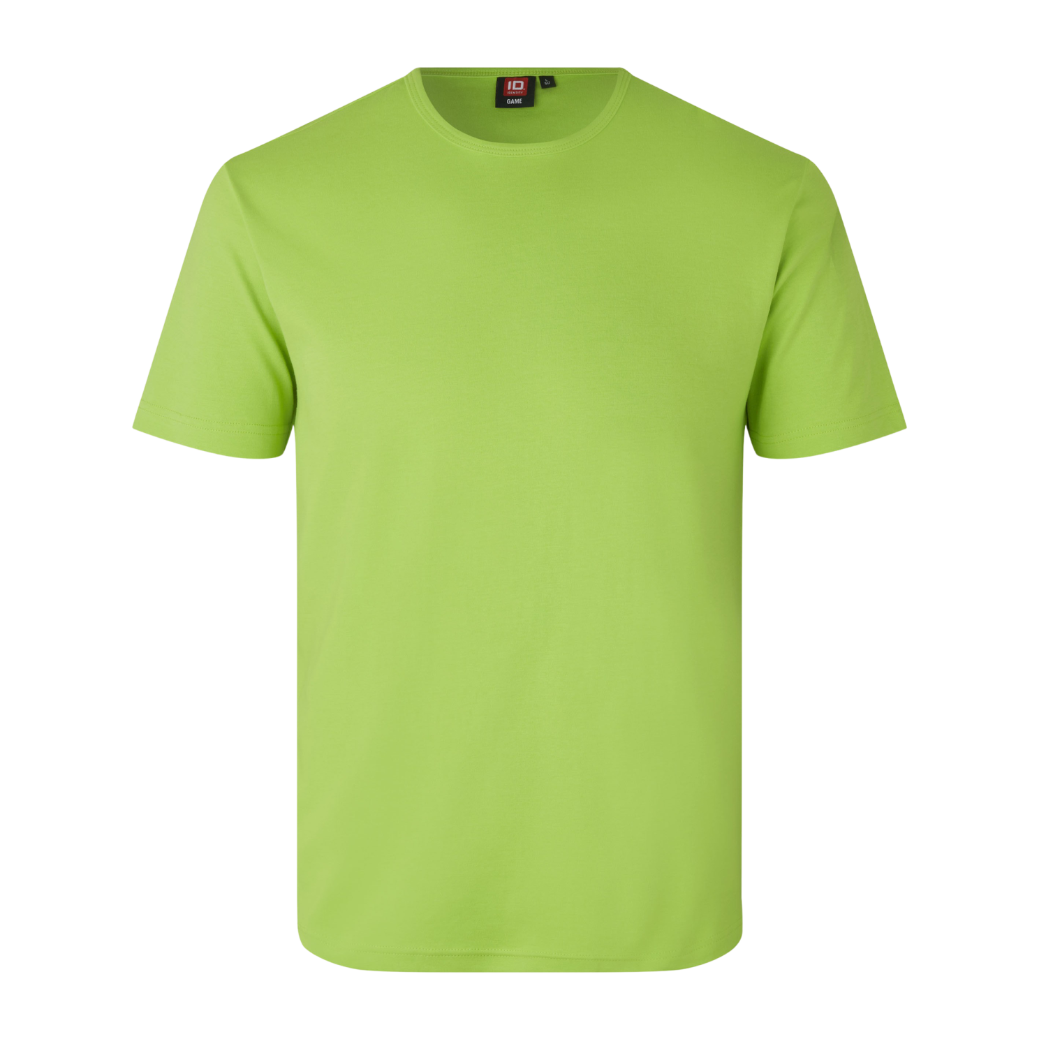 Interlock Herre T-shirt i Lime – Plus Size Tilbud!